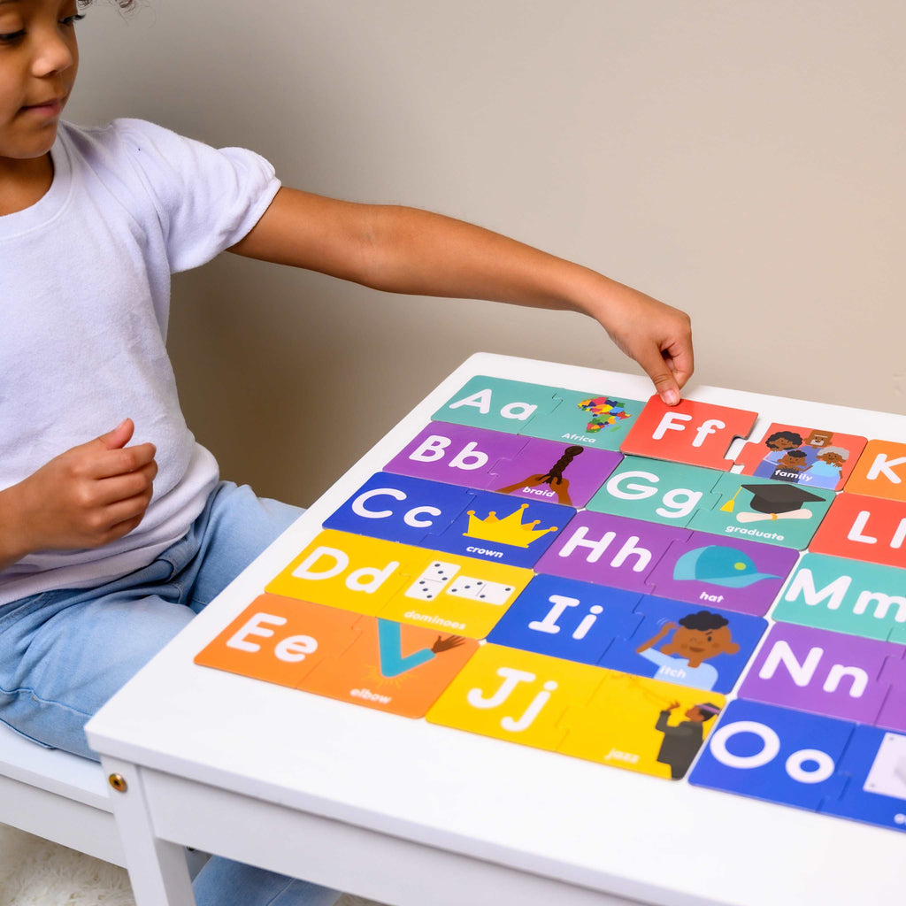 Black Culture Alphabet Puzzles – Culturally Responsive Teaching Resource for Preschool and Kindergarten Phonics Activities